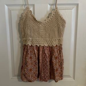 Maurice’s crochet tank